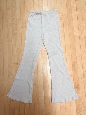 Madewell Ribbed Knit Flare Pants